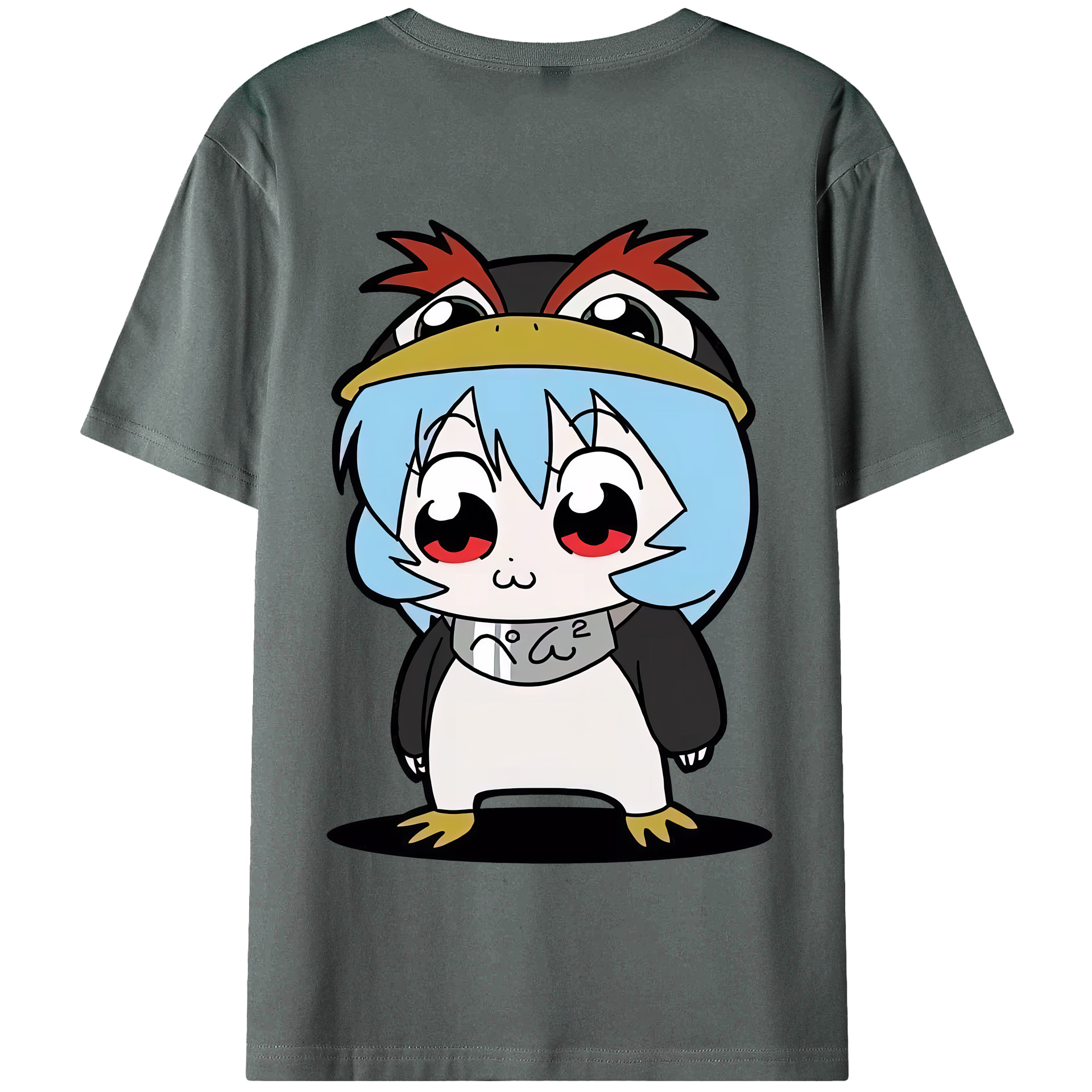（画像用） EVA 新世紀エヴァンゲリオン 綿100％半袖Tシャツ（背面プリント）